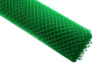 Миниатюра: Сетка садовая (решетка) полиэтилен 2*10м (ячейка 15*15мм) зеленая