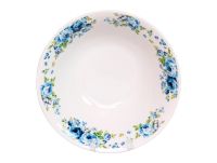 Миниатюра: Салатник 18см 650мл фарфор Синие розы (72)