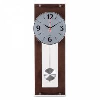 Миниатюра: Часы настенные дерево 48*16см,с маятником Классика
