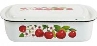 Миниатюра: Лоток эм. 2,5л, эм. крышка белый