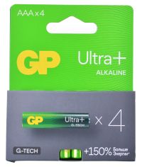 Миниатюра: Батарейка GP LR03 Ультра плюс Алк.G-tech 24AUPA21-2CRSB4 BL-4