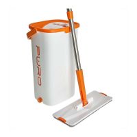 Миниатюра: Набор для уборки PURO FLAT MOP (9л) (Белый)@