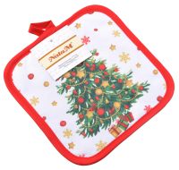 Миниатюра: Прихватка 17*17см Новогодняя ёлочка