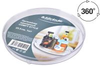 Миниатюра: Органайзер-поднос пласт. d24,2*24,2*3,9см, вращающийся COMFY STYLE (6)