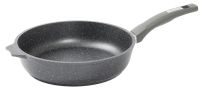 Миниатюра: Сковорода ал. 180мм, пласт. ручка а/п МЕЧТА Гранит серая