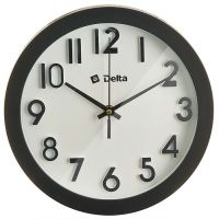 Миниатюра: Часы настенные 25см круглые DELTA