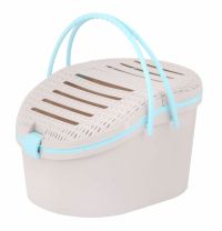 Миниатюра: Корзина для переноски животных пласт. Мур-мяу