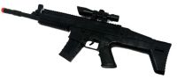 Миниатюра: Автомат с трещоткой с прицелом 49см пакет 163-В1