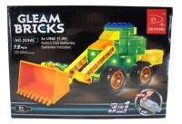 Миниатюра: Конструктор GleamBricks 3в1 73дет. Строит. техника (свет.) (на бат.)18*13см/кор. 25345