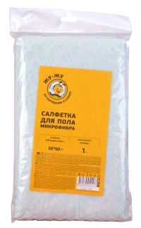 Миниатюра: Тряпка для пола 50*60см нетканое полотно из микрофибра Жу-жу