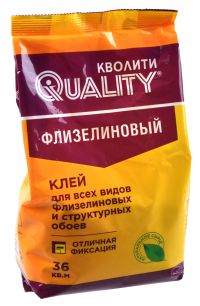 Миниатюра: Клей обойный 200гр Quality Флизелин (30)