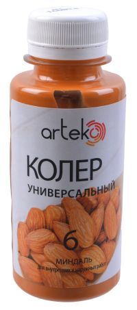 Миниатюра: Колер-краска 100гр Миндаль (№06) ПЭТ бутылка АРТЭКО (6)