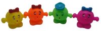 Миниатюра: Игрушки резиновые Колобки 4шт 21*20см пакет 4160