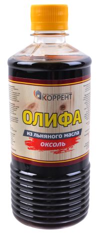 Миниатюра: Олифа Оксоль 0,5л, пэт бутылка Коррент (12)