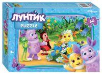 Миниатюра: Пазлы 60 элементов Лунтик (23*33 см) 81223