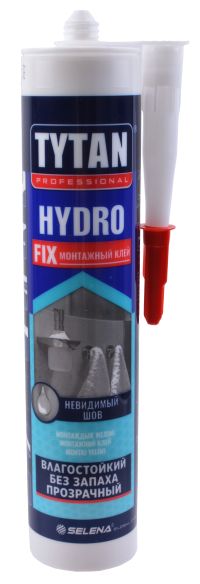 Миниатюра: Клей монтажный 310мл Tytan Professional Hydro fix (12)
