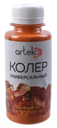 Миниатюра: Колер-краска 100гр Карамель (№09) ПЭТ бутылка АРТЭКО (6)