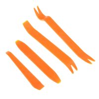 Миниатюра: Набор инструментов пласт. 4пр (съемники для разборки салона авто)