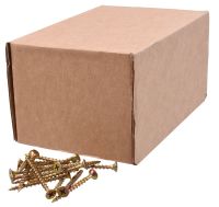 Миниатюра: Саморезы 3,5*45мм, ГКД, желтый цинк, НАБОР 500шт@