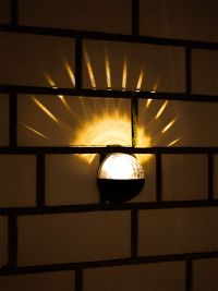 Миниатюра: Фонарь садовый 1LED Техно Солнце