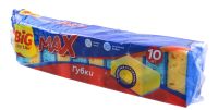 Миниатюра: Губка для посуды 10шт крупнопористые BIG Citi MAX (16)
