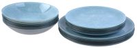 Миниатюра: Набор столовый 18пр Melitina blue стеклокерамика (1)