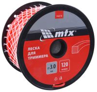 Миниатюра: Леска для триммера 3мм*120м, квадрат Mtx