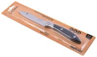 Миниатюра: Нож кухонный нерж. 9см (L19см общая) (универсальный), клепаная пласт. ручка LaDina