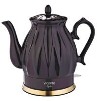 Миниатюра: Чайник эл. 2,0л 2200Вт, корпус керамика, закрытый н/э VICONTE