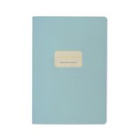 Миниатюра: Тетрадь 40л линейка BV Monocolor. Зефирный голубой мат.лам.soft touch
