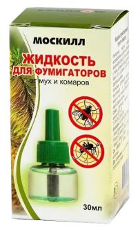 Миниатюра: Жидкость от мух для фумигатора 30мл Москилл