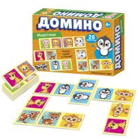 Миниатюра: Домино Животные 04519 Русский стиль