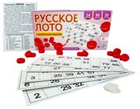 Миниатюра: Лото русское с пласт. фишками 03094 Русский стиль