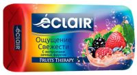 Миниатюра: Мыло туалетное 90гр ECLAIR Соблазнительная мягкость Ощущение свежести (Сочные фрукты)