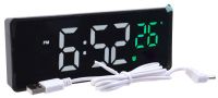 Миниатюра: Часы настольные электронные 16*2.5*6см