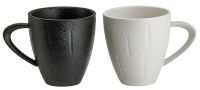 Миниатюра: Набор чайный 2пр фарфор 360мл Flat White collection