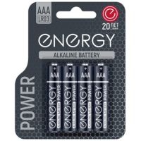 Миниатюра: Батарейка Energy Power LR03/4B алкалиновая (AAA) блистер 4шт