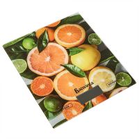 Миниатюра: Весы кухонные эл. 5кг,стекло, 20*18см LCD-дисплей, автообнул,автооткл. Василиса Цитрусовый микс