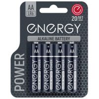 Миниатюра: Батарейка Energy Power LR6/4B алкалиновая (AАA) блистер 4шт