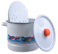 Миниатюра: Мантоварка эм. 9л, 3 секции, эм. крышка, пласт. кнопка Позница Горы