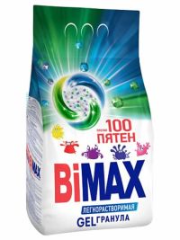 Миниатюра: Порошок стиральный 2400гр автомат Бимакс 100 пятен