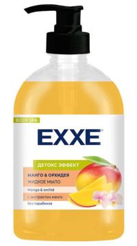 Миниатюра: Мыло жидкое 500мл EXXE Манго и орхидея (дозатор)