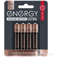 Миниатюра: Батарейка Energy Ultra LR03/8B алкалиновая (AАA) блистер 8шт
