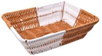 Миниатюра: Корзина пласт. 26*20*7,5см плетеная
