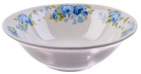 Миниатюра: Салатник 15см 400мл фарфор Синие розы (96)