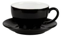 Миниатюра: Набор чайный 2пр 300мл, фарфор черная Barista P.L. Proff Cuisine