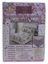 Миниатюра: Простыня 120*200см, на резинке, бязь 125гр Иваново