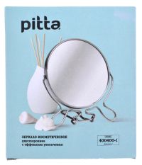 Миниатюра: Зеркало настольное 10см, на мет. подставке, двойное, круглое Pitta 4