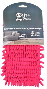 Миниатюра: Насадка для швабры микрофибра 41*12см Happy Panda