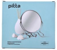 Миниатюра: Зеркало настольное 12,5см, на мет. подставке, двойное, круглое Pitta 5